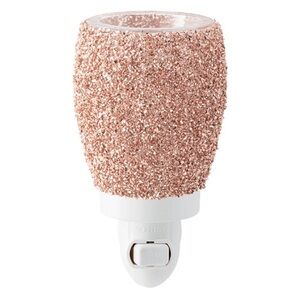 Scentsy Rose Gold Glitter Plug-In Warmer